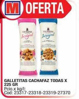 Maxiconsumo Galletitas cachafaz todas oferta
