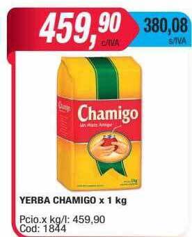 Maxiconsumo Yerba chamigo oferta