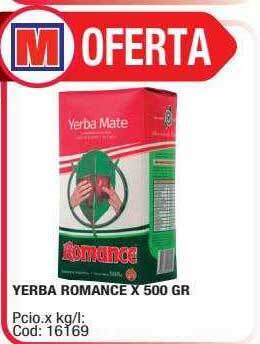 Maxiconsumo Yerba romance oferta
