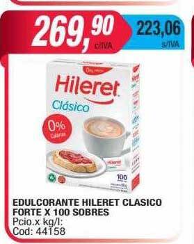 Maxiconsumo Edulcorante hileret clasico forte oferta