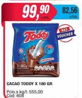 Maxiconsumo Cacao toddy oferta