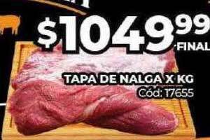 Diarco Tapa de nalga x kg oferta