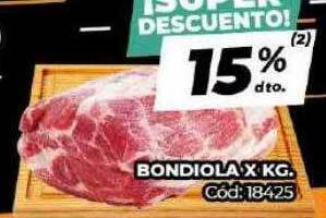 Diarco Bondiola x kg oferta