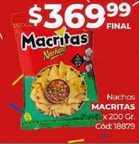 Diarco Nachos macritas oferta