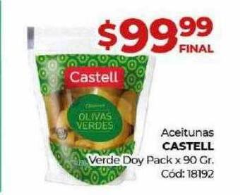 Diarco Aceitunas castell verde doy pack oferta