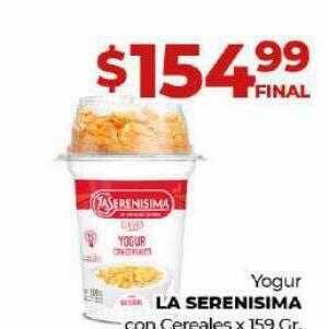 Diarco Yogur la serenisima con cereales oferta