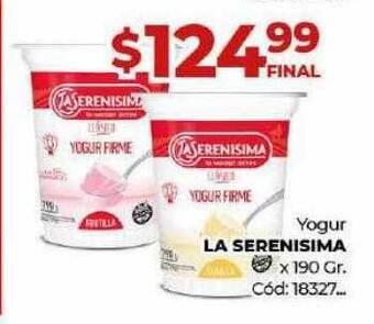 Diarco Yogur la serenisima oferta