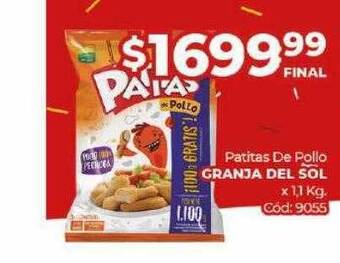 Diarco Patitas de pollo granja del sol oferta