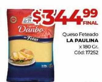 Diarco Queso feteado la paulina oferta