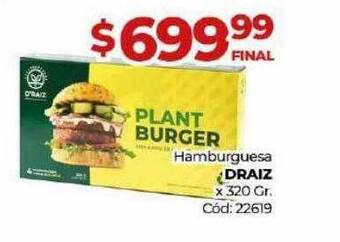 Diarco Hamburguesa draiz oferta