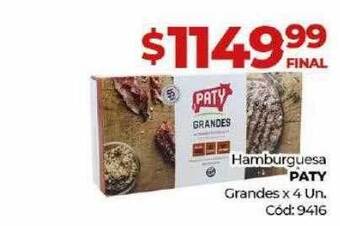Diarco Hamburguesa paty grandes oferta
