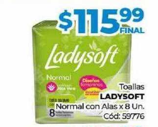 Diarco Toallas ladysoft oferta