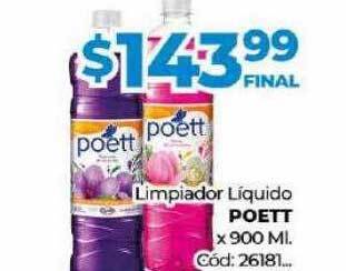 Diarco Limpiador liquido poett oferta