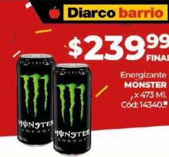 Diarco Energizante monster oferta