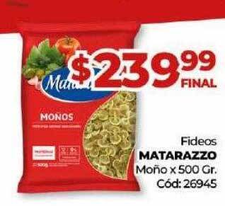 Diarco Fideos matarazzo moño oferta