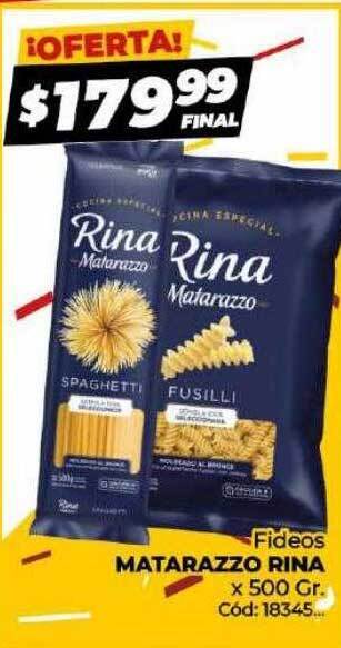 Diarco Fideos matarazzo rina oferta
