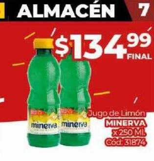 Diarco Jugo de limón minerva oferta
