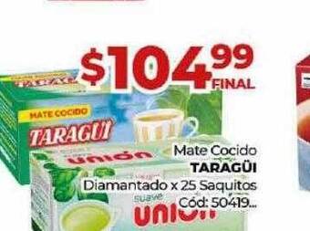 Diarco Mate cocido taragüí diamantado oferta
