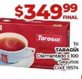 Diarco Té taragüí diamantado oferta