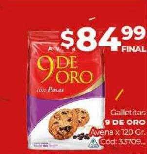 Diarco Galletitas 9 de oro avena oferta