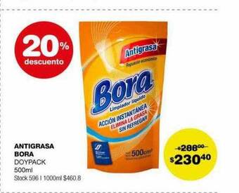 Atomo Conviene Antigrasa bora 20% descuento oferta