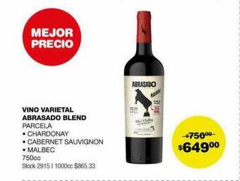 Atomo Conviene Vino varietal abrasado blend oferta
