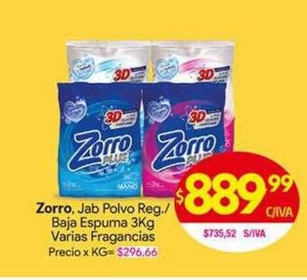 Medamax Zorro jab polvo reg baja espuma oferta