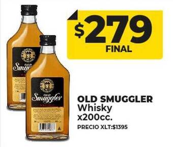 Supermayorista Vital Old smuggler whisky oferta