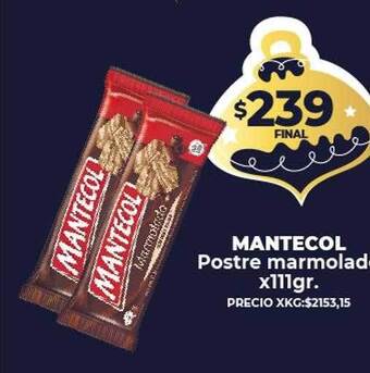 Supermayorista Vital Mantecol postre marmolado oferta