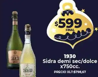 Supermayorista Vital 1930 sidra semi sec dolce oferta