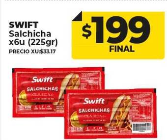 Supermayorista Vital Swift salchicha oferta