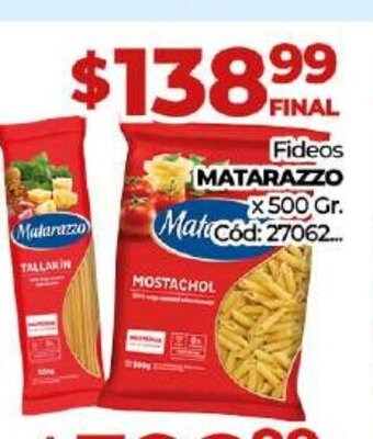 Diarco Fideos Matarazzo oferta
