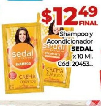Diarco Shampoo y Acondicionador Sedal oferta
