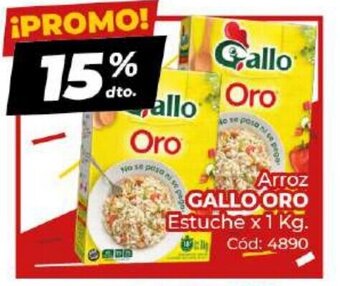 Diarco Arroz Gallo Oro oferta