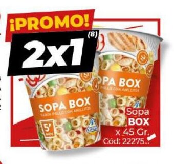 Diarco Sopa Box oferta
