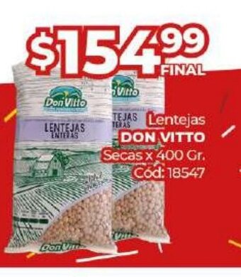Diarco Lentejas Don Vitto oferta