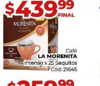 Diarco Café La Morenita oferta