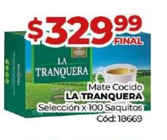 Diarco Mate Cocido La Tranquera oferta