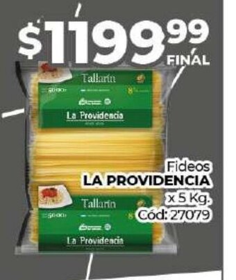 Diarco Fideos La Providencia oferta