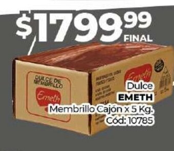 Diarco Dulce Emeth oferta
