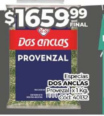 Diarco Especias Dos Anclas oferta
