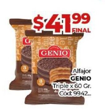 Diarco Alfajor Genio oferta