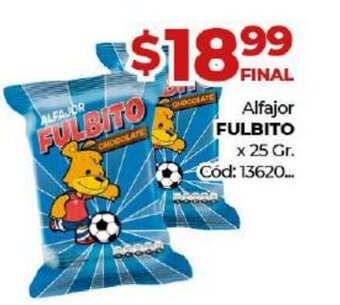 Diarco Alfajor Fulbito oferta