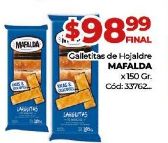 Diarco Galletitas de Hojaldre Mafalda oferta