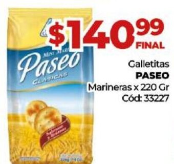 Diarco Galletitas Paseo oferta