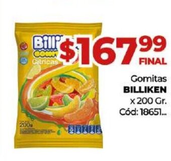 Diarco Gomitas Billiken oferta