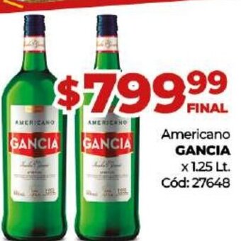 Diarco Americano Gancia oferta