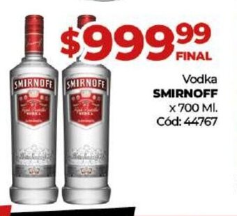 Diarco Vodka Smirnoff oferta