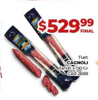 Diarco Fuet Cagnoli oferta