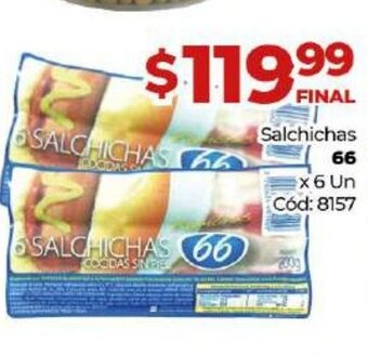 Diarco Salchichas 66 oferta